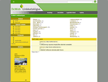 Tablet Screenshot of linkkatalogus.dcweb.hu